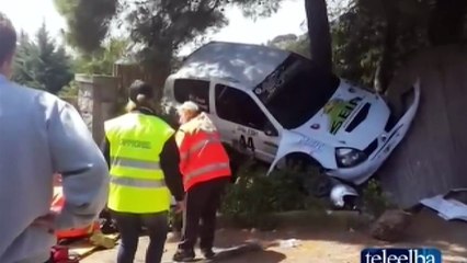 Riccardo Paoletti's Fatal Crash @ Rallye Elba 2015 (Aftermath)