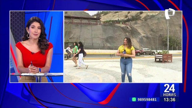 Bañistas arriesgan su vida al tomar ruta peligrosa para ingresar a playas de la Costa Verde