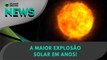 Ao Vivo | A maior explosão solar em anos! | 03/01/2024 | #OlharDigital