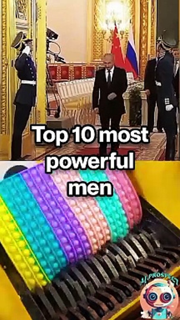 Top 10 most powerful men according to chatGPT