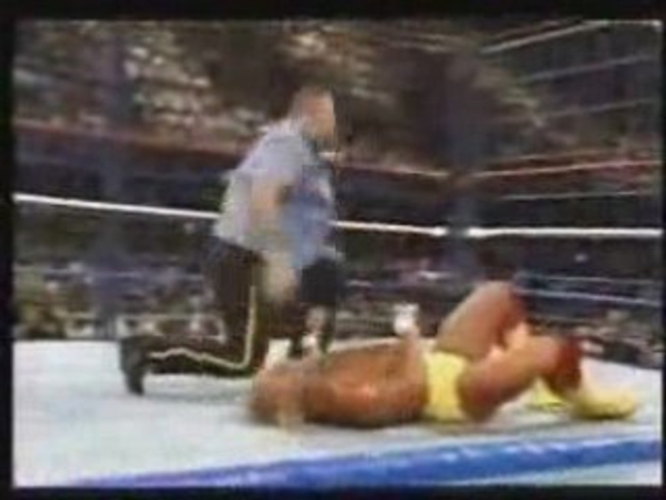SNME - WWF Title - Hulk Hogan vs Big Bossman