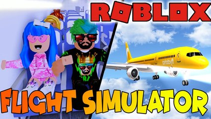 ✈️ KARIMLA TATİLE GİDİYORUZ | EN KÖTÜ UÇAK YOLCULUĞU | ROBLOX Flight Simulator ✈️