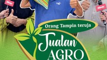 Orang Tampin teruja Jualan Agro Madani
