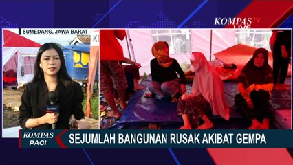 Korban Gempa Sumedang yang Bertahan di Pengungsian Butuh Makanan Hingga Popok Bayi