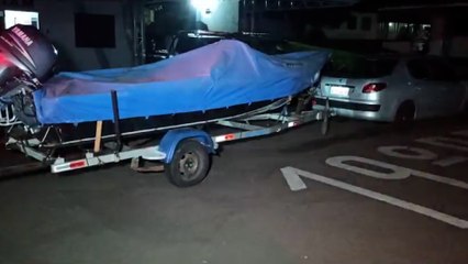 Barco e carretinha com registro de furto são recuperados em Toledo