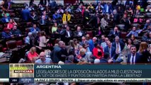 En Argentina cuestionan la ley de “Bases y Puntos de Partida para la Libertad de los Argentinos”