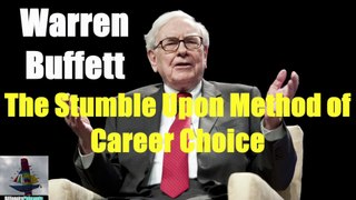 Warren Buffett | The Stumble Upon method of career choice can also be a good thing | #shorts