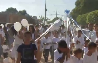 Homenaje a niños asesinados en La Guajira
