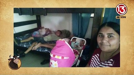 Fotos de televidentes en los Toros de Zapote