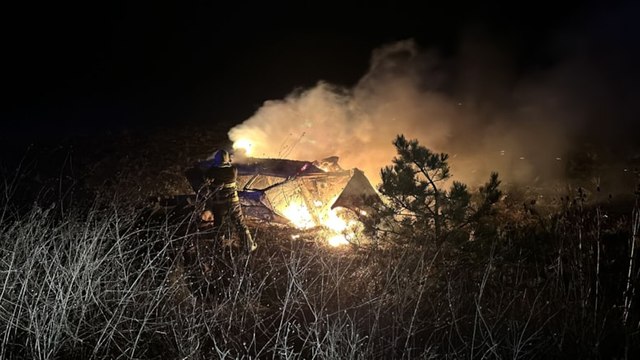 Takla atıp alev alan otomobilde hayatını kaybetti