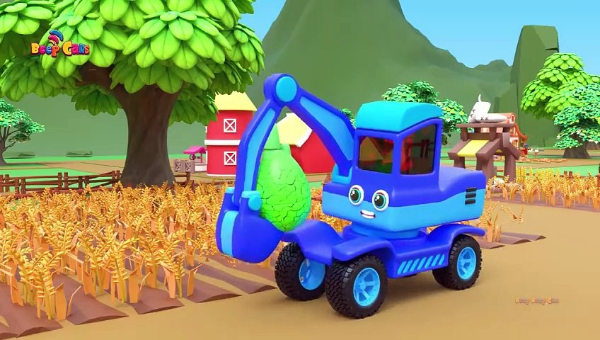 Old MacDonald Had A Farm 2 +Songs For Kids -  3D Cars Animation English Nursery Rhymes