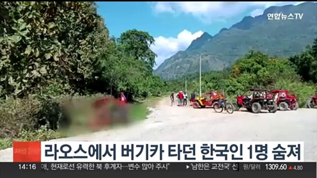 라오스에서 버기카 타던 한국인 1명 숨져