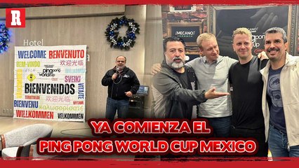 Ya va a comenzar a la primera edición del MECANO SPORTS Ping Pong World Cup Mexico 2024