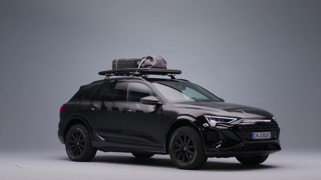 Audi Q8 e-tron edition Dakar Exterior Design in Studio