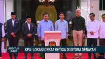 KPU Umumkan Lokasi Debat Ketiga di Istora Senayan, Begini Persiapan Anies, Prabowo, Ganjar