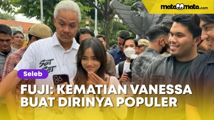 Di Hadapan Ganjar Pranowo, Fuji Tahan Tangis Akui Kematian Vanessa Angel Buat Dirinya Populer