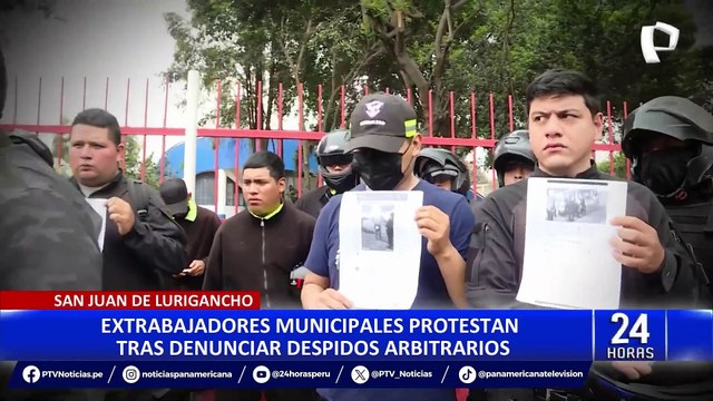 SJL: serenos denuncian despidos arbitrarios tras exigir mejores implementos