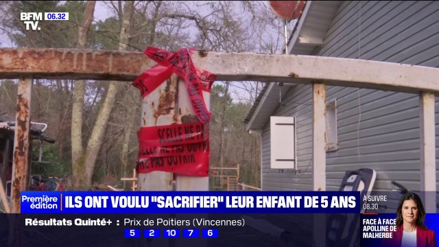 Deux parents ont été arrêtés fin décembre soupçonnés d'avoir voulu sacrifier leur enfant de cinq ans