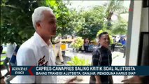 Jelang Debat Capres 7 Januari, Capres-Cawapres Saling Kritik Soal Alutsista