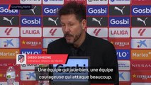 19e j. - Simeone félicite Gérone après la défaite de l'Atlético