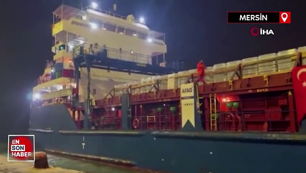 Gazze için insani yardım malzemesi taşıyan 4. gemi yola çıktı