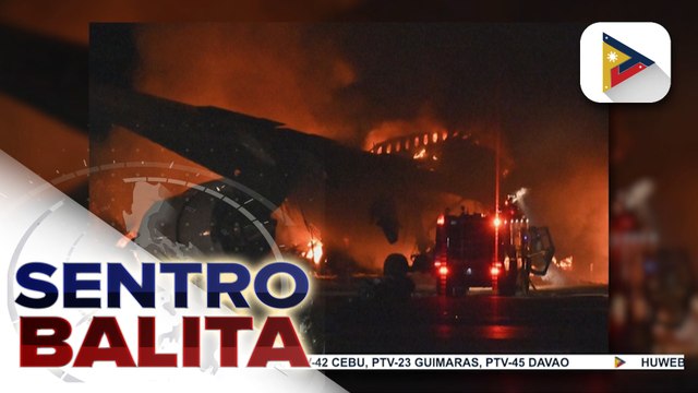 Eroplano ng Japan Coast Guard na sangkot sa banggaan sa Haneda Int’l Airport, hindi nabigyan ng clearance para mag-take off batay sa inisyal na imbestigasyon