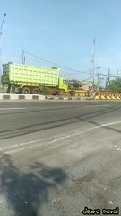 truk tangki jadi Scania kartun