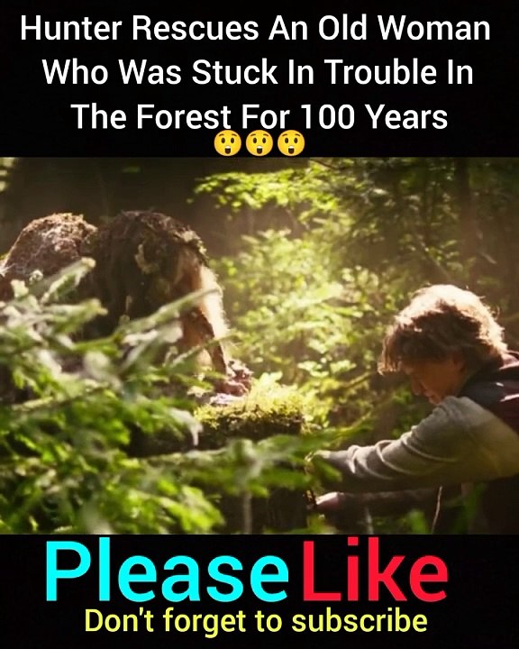 Hunter Rescues An Old Woman Who Was Stuck In Trouble In The Forest For 100 Years #shorts#viral