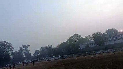 Video: सुबह ऐसा हो रहा मौसम, ग्राउंड पर लग रही भीड़