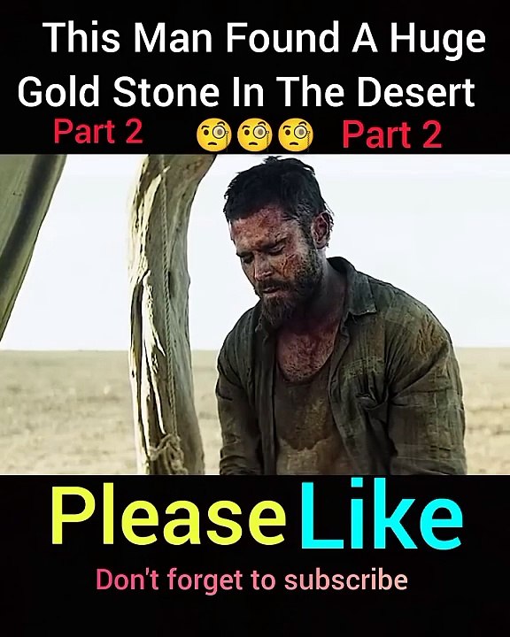 This Man Found A Huge Gold Stone In The Desert #shorts#viral#shortsvideo
