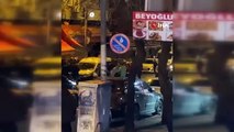İstanbul’da araçlara ve kadına çarpan sürücüye meydan dayağı kamerada