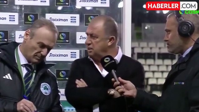 Muhabirler şaştı kaldı! Yeni takımıyla ilk maçına çıkan Fatih Terim maç sonuna damga vurdu