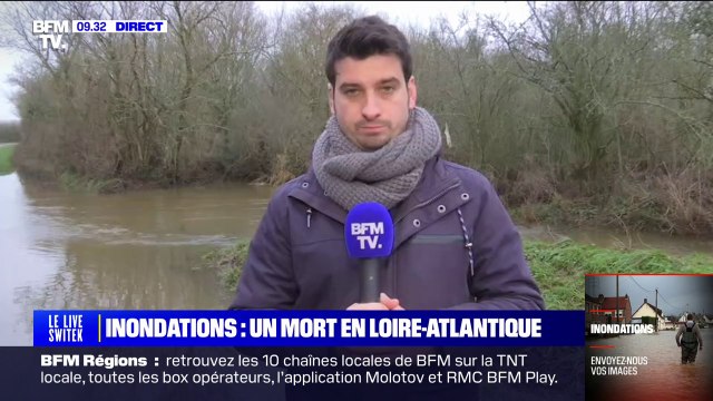Inondations: un homme de 73 ans retrouvé mort dans sa voiture en Loire-Atlantique