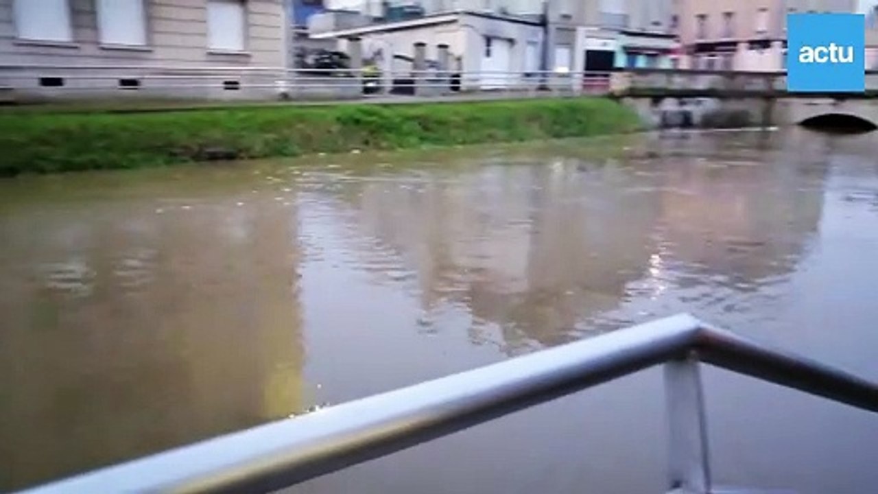 Crue de l'Orne : encore 1 mètre de plus à Argentan en 24 heures !