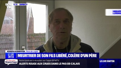 Le père de Logan Schmidt se dit "en colère" face à la libération du meurtrier de son fils