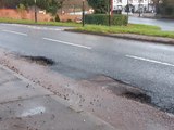 Fornham Road potholes