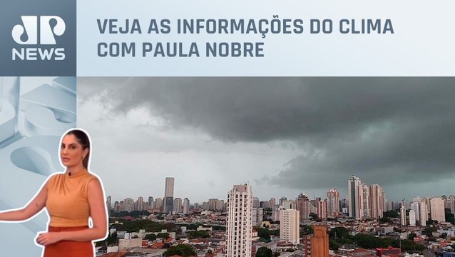 São Paulo terá pancadas de chuvas isoladas e rápidas nesta quinta (04) | Previsão do Tempo