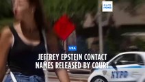 Jeffrey Epstein documents made public