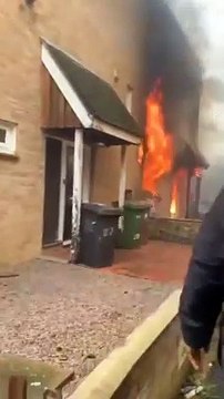 The fire at Manton, Peterborough