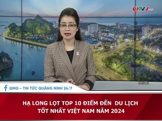 Hạ Long lọt top 10 điểm đến du lịch tốt nhất Việt Nam năm 2024.