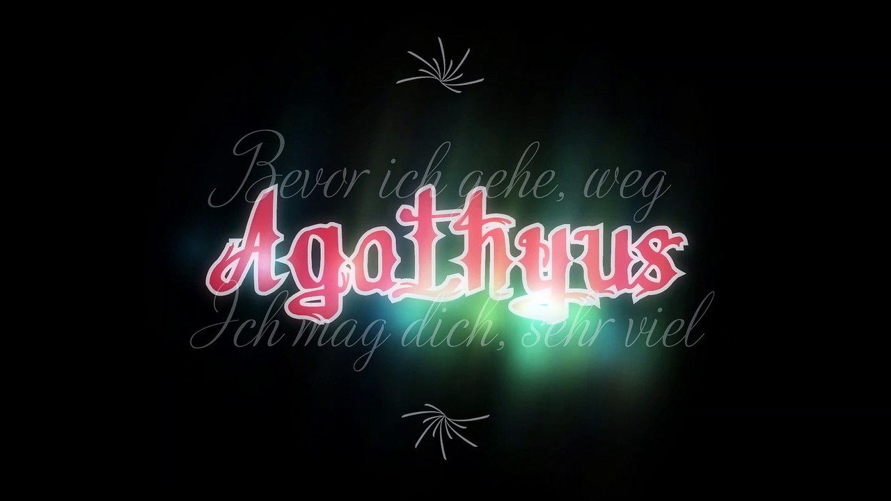 Agathyus - Bevor ich gehe (lyrik-audio)
