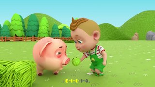 Old Macdonald Had A Farm - Animals Farm Song _ Super Sumo Kid Song-cartoon videos