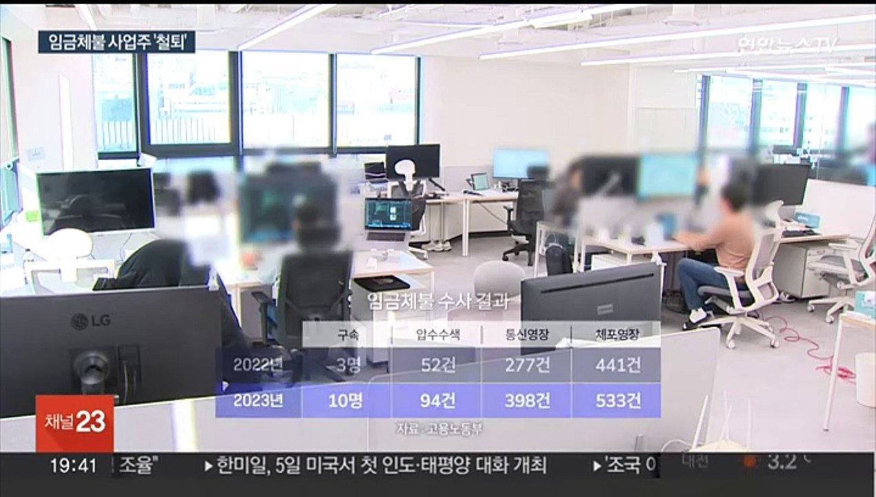 임금체불 사업주 125명 명단 공개…222명 신용제재