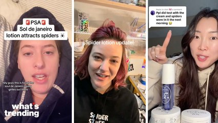 TikTokers claim popular body butter ‘attracts spiders’