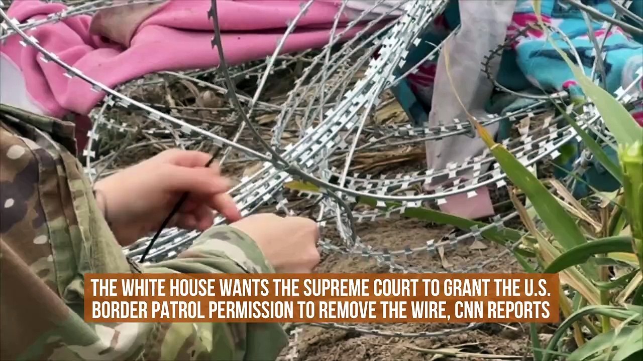 Biden Administration Seeks to Remove Razor Wire at US-Mexico Border ...