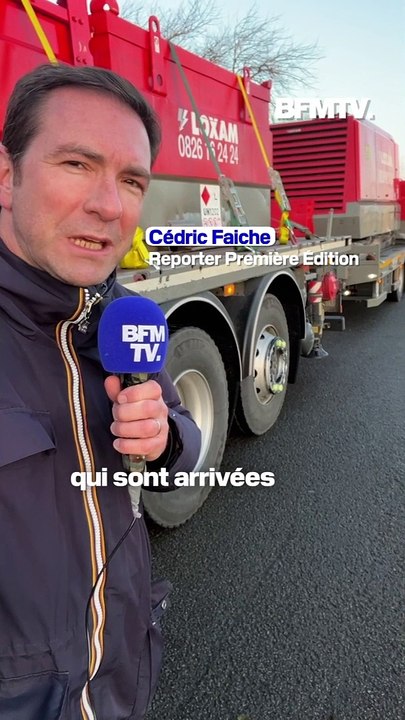 Les méga pompes en provenance du sud de la France sont arrivées dans le Pas-de-Calais