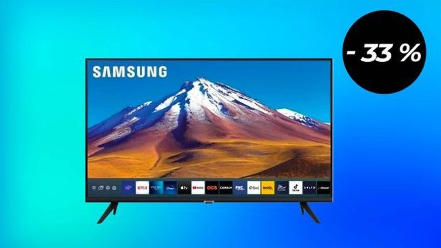 Samsung casse les prix : 200 € de remise sur la TV 4K 55 pouces HDR avant les soldes