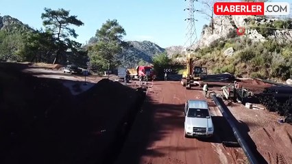 Bozburun Yarımadası'nda İçme Suyu Hattı Tamamlandı