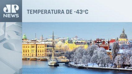 Suécia registra noite mais fria de janeiro em 25 anos