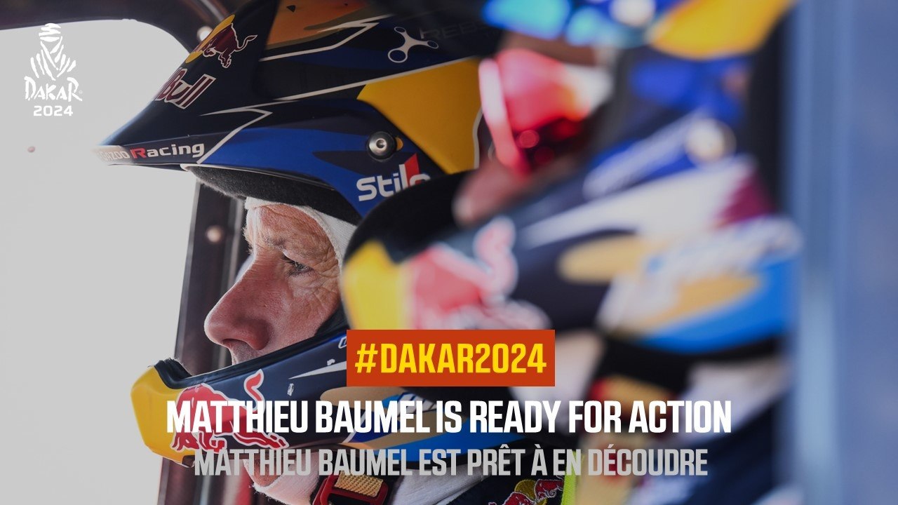 Mathieu Baumel is ready for action - #Dakar2024